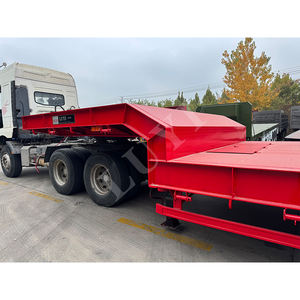 รถพ่วงบรรทุก160ton คอห่าน150ton 5สาย10เพลารถตักแบบเทรลเลอร์ขายดีในซาอุดิอาระเบียและจอร์แดน - Product Image 2