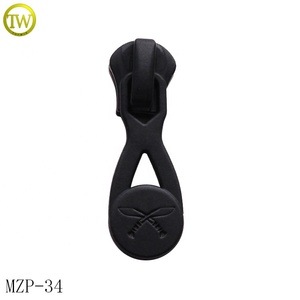 Thời trang trang trí may Zip pullers/tùy chỉnh dây kéo kim loại kéo với thanh trượt - Product Image 1