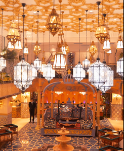 Lampu gantung proyek dalam ruangan buatan tangan restoran lampu Maroko - Product Image 4