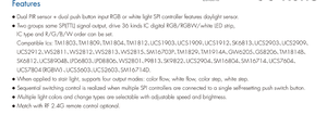 Controlador de <span class=keywords><strong>Luz</strong></span> LED Pixel SPI con Sensor PIR Dual y Doble Botón, 5-24VDC, 75-360W para Iluminación de Escaleras ES-D - Product Image 5