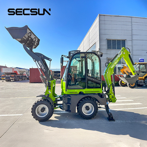 SECSUN CE 4x4 <span class=keywords><strong>Mini</strong></span>-Bagger Zuverlässiger 0,8 Tonnen 1,5 Tonnen 2,5 Tonnen Baggerlader zum Verkauf - Product Image 1