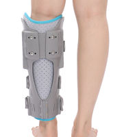 Orthèse Tibiale Certifiée CE YR-628-3 – Équipement de Rééducation en Tissu Composite avec Soutien Double Face pour Jambe, Mollet et Fissurette – Durable