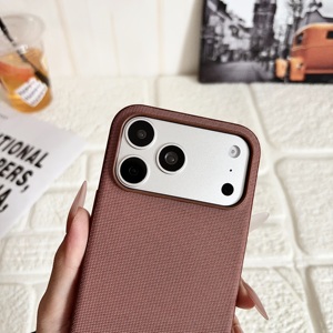 Étui en tissu tressé pour <span class=keywords><strong>iPhone</strong></span> Air 12 13 <span class=keywords><strong>14</strong></span> 15 16 17 Pro Max avec recharge sans fil, technologie magnétique et cordon de suspension croisé - Product Image 2