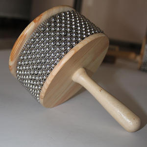 <span class=keywords><strong>Cabasa</strong></span> Metal Series Instrumentos de percusión sueltos para KTV Bar Props Orff Accesorios para instrumentos musicales - Product Image 1