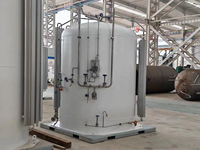 Micro-citerne de stockage cryogénique pour Oxygène liquide (L2), Azote liquide (L2O2), Azote liquide (LN2), Argon liquide (LAr) – Mini-réservoir de gazéification pour micro-quantités