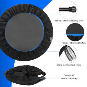 Mini trampoline <span class=keywords><strong>de</strong></span> fitness intérieur <span class=keywords><strong>de</strong></span> 40 à 48 pouces, entraîneur cardio, <span class=keywords><strong>perte</strong></span> <span class=keywords><strong>de</strong></span> <span class=keywords><strong>poids</strong></span>, petit lit <span class=keywords><strong>de</strong></span> saut pour enfants, trampoline - Product Image 4