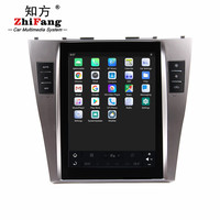 8 + 128GB Android 11.0 tesla style lecteur radio stéréo de voiture android unité principale pour toyota camry 40 2006-2011 voiture dvd gps navigation