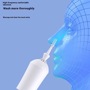 Détartreur <span class=keywords><strong>dentaire</strong></span> portable pour le lavage du nez, outil de dentiste électrique pour soins bucco-dentaires avec source d'alimentation USB à usage domestique en plastique - Product Image 5