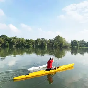 2022 popüler karbon fiber outrigger kano tekne oc1,oc2 yarış touring boat