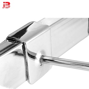 Màn Hình Hiển Thị Ống Vuông Mạ Crôm Kim Loại 25*25Mm Hỗ Trợ Ống Vuông - Product Image 4