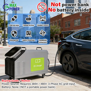 Entrée d'alimentation CA triphasée 480V 7kW 20kW 30kW 40kW GBT CCS2 Station de <span class=keywords><strong>recharge</strong></span> portable pour véhicules <span class=keywords><strong>électrique</strong></span>s Chargeur rapide mobile pour VE - Product Image 4