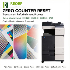 เครื่องถ่ายเอกสารและเครื่องสแกนเนอร์เครื่องถ่ายเอกสารมือสองสำหรับ Konica <span class=keywords><strong>Minolta</strong></span> BIZHUB C364 C454 C554สี C754 C654 - Product Image 1