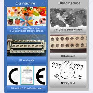 Machine de production de bonbons gélifiés au collagène OCEAN, machine à fabriquer des confiseries Mogul - Product Image 5