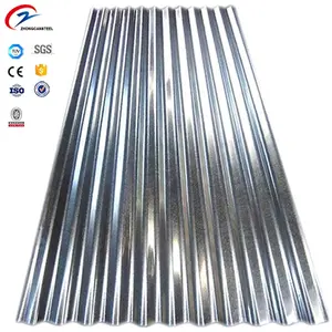 ASTM A653 Z40 900mm metal roofing sheet 26 gauge thickness galvanized corrugated steel sheet