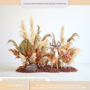 Composizione Floreale in Stile Boho con Fiori Secchi in Seta |   Decorazione per Finestre Fatta a Mano, Ecologica e Duratura, per la Festa della Mamma - Product Image 3