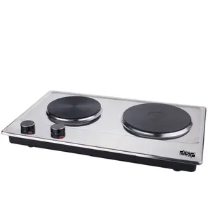 DSP high quality 2 burner 1000w+1500w electric stove home kitchen hot plates cooking appliances