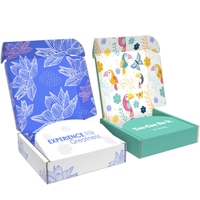 Boîtes en carton ondulé de luxe, nouveau design, logo personnalisé, emballage de luxe pour cosmétiques, coffret cadeau, coffret cadeau pour ensemble de soins de la peau, boîte d'expédition