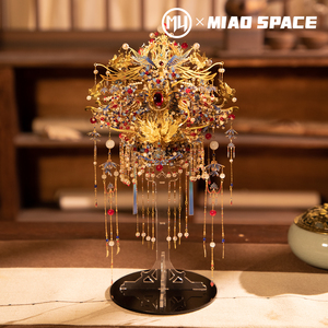 Puzzles en métal 3D <span class=keywords><strong>MU</strong></span> <span class=keywords><strong>Phoenix</strong></span> Crown, kits de modélisme, construction, soulagement du stress, décoration intérieure, ensembles de bricolage, jouet créatif, casse-tête, objet de collection - Product Image 4