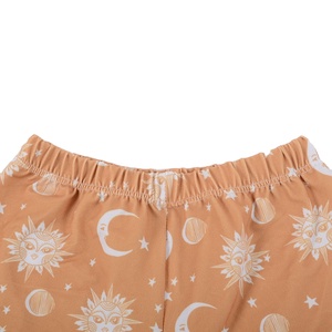 Shorts de Bebé para Niña, Talla Grande, Casuales, de Punto, Poliéster/Algodón, con Estampado Floral, Cintura Elástica, para las 4 Estaciones - Product Image 5