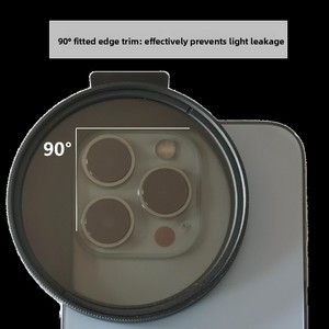 <span class=keywords><strong>Filtre</strong></span> polarisant <span class=keywords><strong>CPL</strong></span> multifonctionnel pour téléphone 67 mm Élimine l'hyperexposition pour le streaming en direct et la photographie - Product Image 3