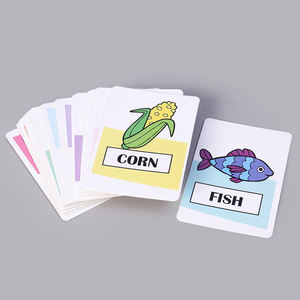 Tarjetas Flash con impresión personalizada <span class=keywords><strong>de</strong></span> matemáticas, frutas y verduras, embalaje, venta al por mayor, tarjetas <span class=keywords><strong>de</strong></span> memoria a granel - Product Image 6