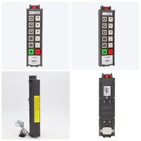 Control Remoto Inalámbrico IP66, Transmisor y Receptor, 10 Botones, Una Velocidad, Control Remoto Inalámbrico para Grúa