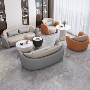 ชุดโต๊ะโซฟาสำหรับการเจรจาในล็อบบี้โรงแรมที่หรูหรา ทันสมัย และมีสไตล์ - Product Image 5