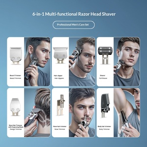 ชุดเครื่องตัดผมไฟฟ้าระดับมืออาชีพสำหรับผู้ชาย ใบมีดสแตนเลสแบบ Zero Gapped สำหรับช่างตัดผม ใช้งานกลางแจ้งได้ 2 ระดับความเร็ว กันน้ำ IPX7 - Product Image 3