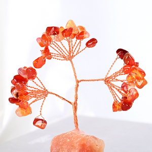 Bán buôn đá tự nhiên Rose Quartz Thạch Anh Tím Cây Chữa Bệnh tinh thể cây pha lê thủ công quà tặng handmade - Product Image 2