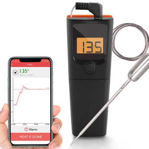 Thông Minh Kỹ Thuật Số Bluetooth Không Dây Ngay Lập Tức Đọc Nhựa Thịt Nhiệt Kế Lò Nướng BBQ Nấu Ăn Nhà Bếp Thăm Dò Nhiệt Độ Biểu Đồ - Product Image 1