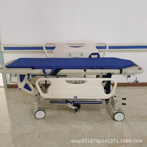Carrito de Emergencia PingAnYongTai KR005 con Capacidad de Carga de 500 lb, Cama de Transporte Hospitalaria con Soporte para Vía Intravenosa - Product Image 4