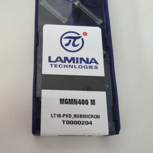 MGMN 400-M LT10 LAIMINA Plaquettes en carbure 100% originales Outils de fraisage et de coupe Revêtement PVD/CVD Super dur pour le tournage de l'acier - Product Image 2