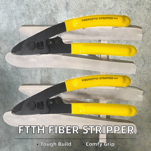 Dénudeur de gaine de câble à fibre optique à trois ports Miller CFS-2 CFS-3, outil de dénudage de fil FTTH DIY, dénudeur optique dentelé, personnalisable OEM - Product Image 2