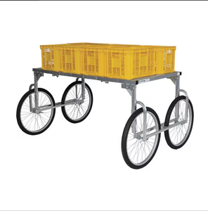 รถเข็นเก็บเกี่ยวกะหล่ำปลีอลูมิเนียมรถเข็นเก็บเกี่ยวผักกาดหอมอลูมิเนียมรถเข็นเก็บเกี่ยวผักใบ - Product Image 3