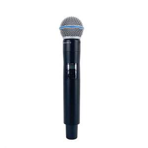 Système de Microphone Sans Fil Professionnel en Métal ULXD4 BETA58A BETA87A M58 Ultra Haute Fréquence pour Karaoké avec Micro Main Sans Fil - Product Image 4