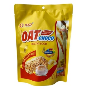 CoCo Halal chứng nhận yến mạch Choco thanh 180g hương vị ban đầu sữa sô cô la rắn hình thức hạt bánh quy mô hình sô cô la Nấm cục kẹo - Product Image 1