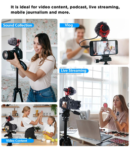 BY-MM1W không dây cardioid shotgun không dây/có dây microphone cho Iphone <span class=keywords><strong>Android</strong></span> điện thoại thông minh Canon <span class=keywords><strong>Nikon</strong></span> DSLR Máy ảnh ghi âm - Product Image 3