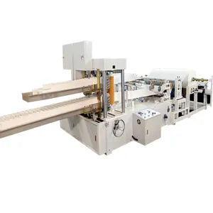 Máquina de fazer tecido para guardanapo de alta velocidade com 2 linhas de deck duplo 1000 folhas/min
