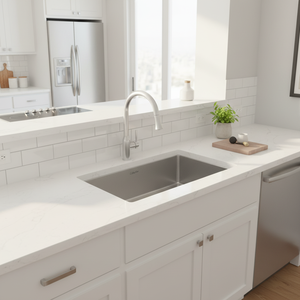 [CALMFORTE] CALMFORTE 540 Handmade Single Bowl Kitchen Sink with Reinforced Corners for Strong Impact Protection and Stability - Product Image 3