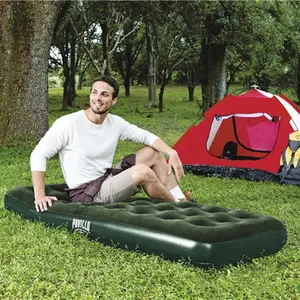 徒步旅行充气吊床露营便携式空气床垫单充气
