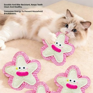 ของเล่นสำหรับสัตว์เลี้ยงรูปฟองน้ำใยบวบ ทนทานต่อการกัด ช่วยทำความสะอาดฟัน ปลอดภัยสำหรับอาหาร รูปดาว/<span class=keywords><strong>ปลา</strong></span>/ไส้กรอก สำหรับแมวและสุนัข - Product Image 3