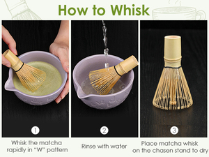 Wholesale Factory Price Custom Logo Japandi Design Japanese Food Grade Reusable Bamboo Matcha Whisk <b>Tea</b> Whisk for Matcha Chasen - Product Image 6