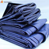 Abu-abu oranye biru 700gsm PVC tarpaulion kain vinil kanvas kolam renang pvc terpal tahan air pvc terpal pendaratan udara