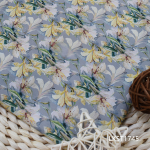 ผ้าพิมพ์ผ้าฝ้ายทอจากลอนดอนผ้าทอผ้าฝ้ายออร์แกนิคสำหรับ145gsm พิมพ์ลายตามสั่ง - Product Image 5