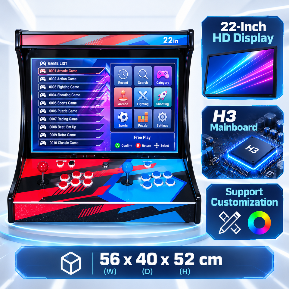 New Cheap Price Two Player Street Fighter Game 22 Inch Arcade Video ...