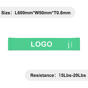 Custom Resistance Loop Exercise <b>Bands</b> Set of 5, Elastic Fitness <b>Bands</b> for Stretch Therapy, <b>Workout</b> Training <b>Bands</b> with Carry Bag - Product Image 4