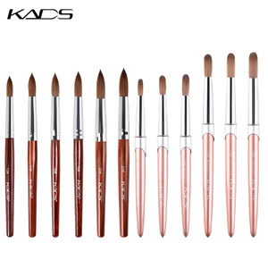 KADS Kolinsky – Ensemble de pinceaux à ongles en acrylique 100 % sable, série de pinceaux pour extension de poudre acrylique, stylo cristal, outil de manucure professionnel - Product Image 4