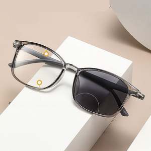 Gafas de Lectura Multifocales Retro Cuadradas 2025 con Bloqueo de Luz Azul, Fotocromáticas y Bifocales para Hombre y Mujer - Product Image 1