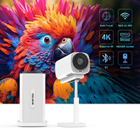 Nouvel Arrivage TS-5 Smart Double WIFI Projecteur Android Portable Mini Cinéma Flexible Extérieur 720P LED LCD Projecteur Bureau
