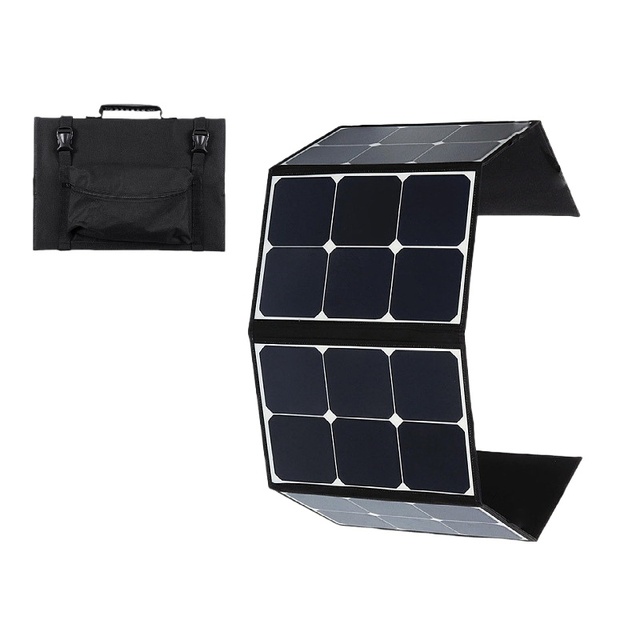 Linhua LHSL--085 120W Foldable Solar Panel for Laptop Suitcase Bag with 23% Efficiency Outdoor Use